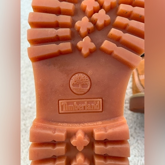 Timberland Toddler Size 10 Wheat Leather Primaloft Lace-Up Waterproof Boots - Picture 11 of 15